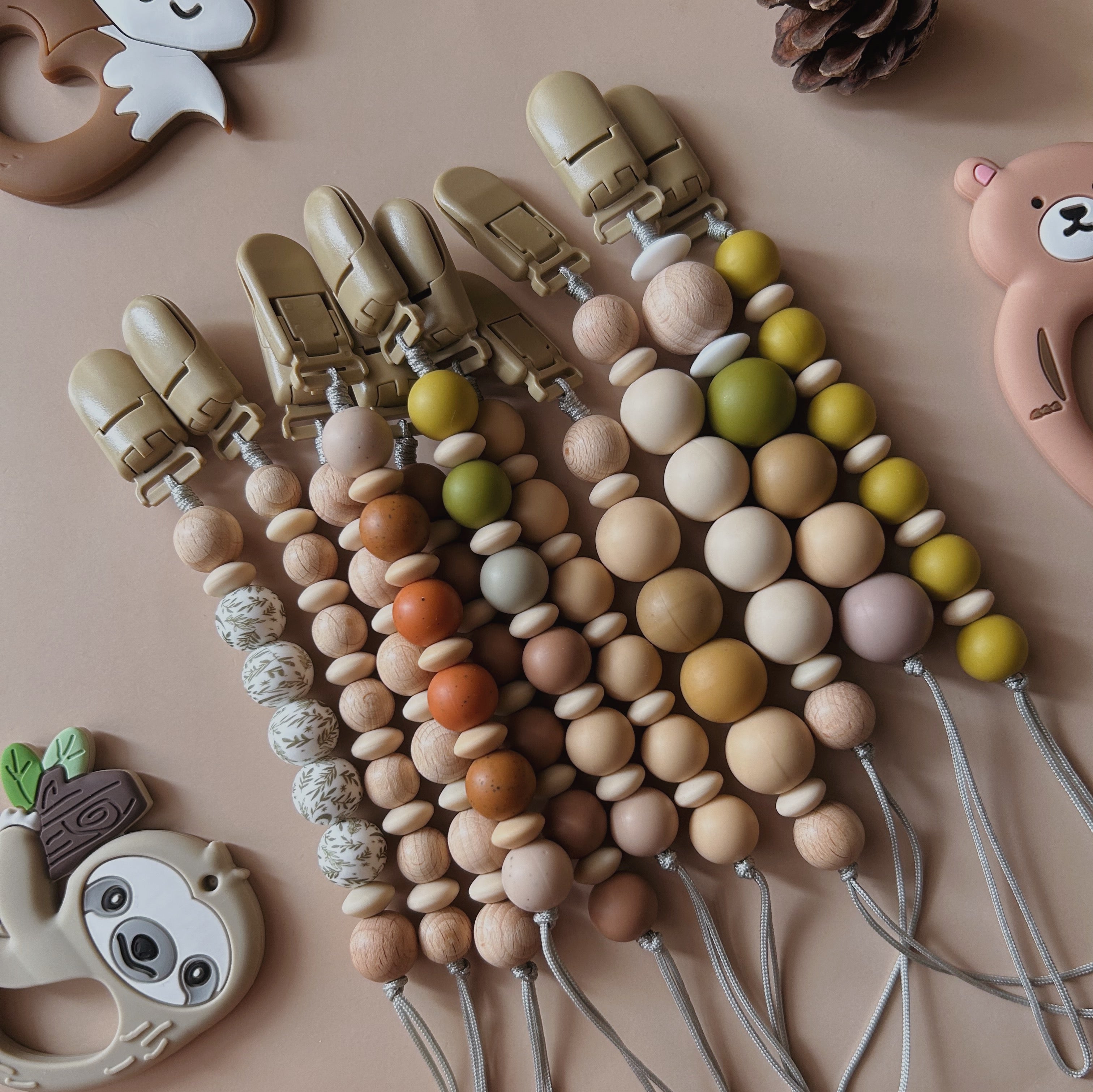 Teethers, Pacifier, Bib