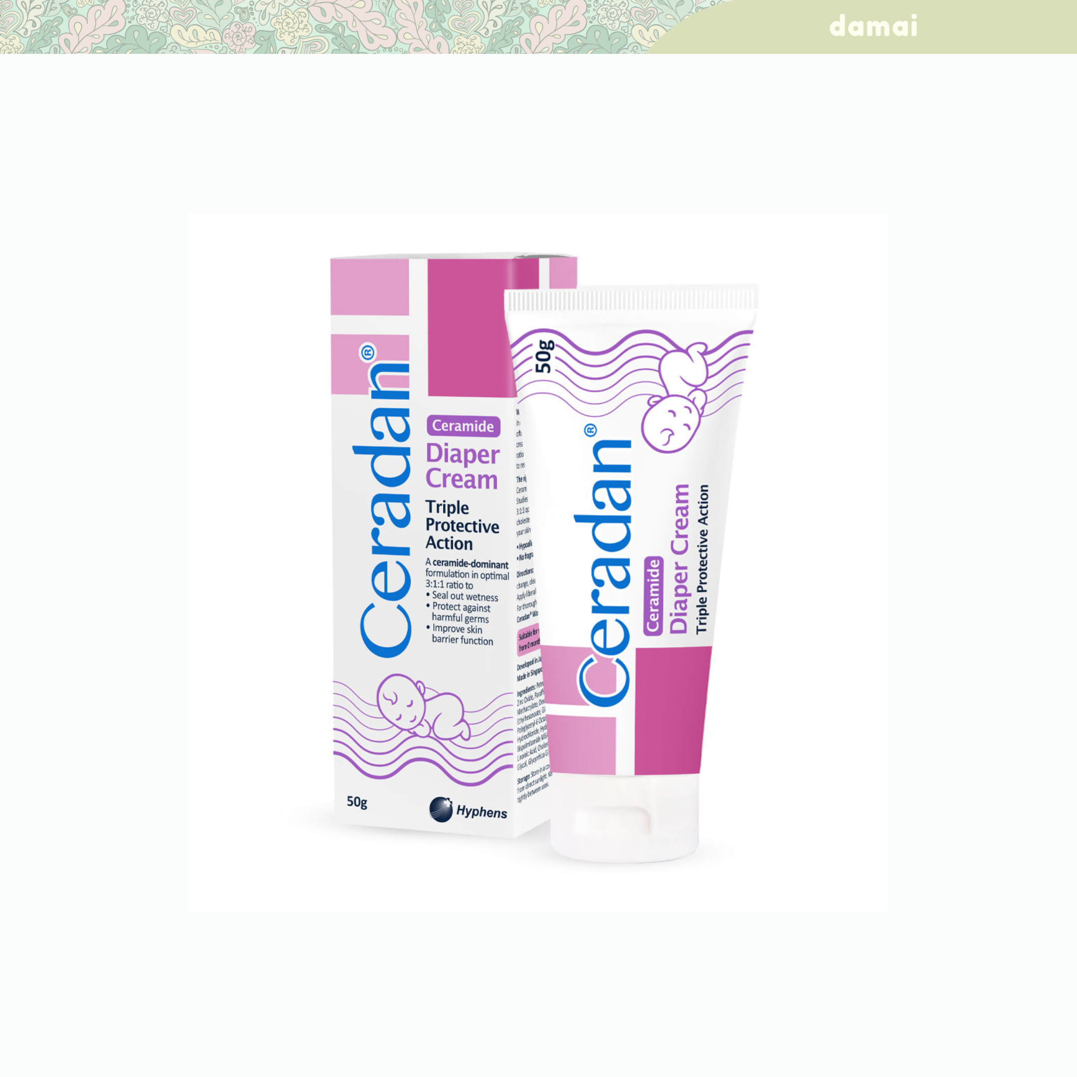 Ceradan Diaper Cream 50g