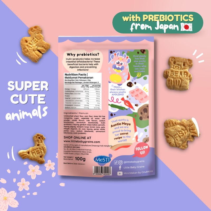 Gnubkins Cookies With Prebiotics (12m+)
