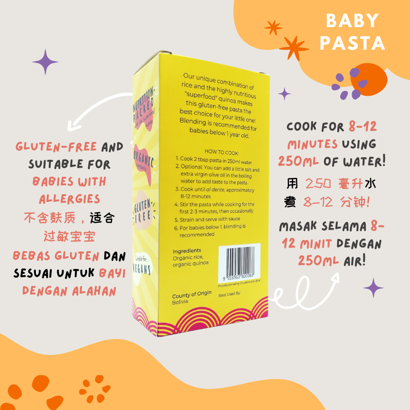 Gluten-Free Pasta (7m+)