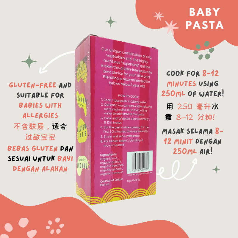 Gluten-Free Pasta (7m+)