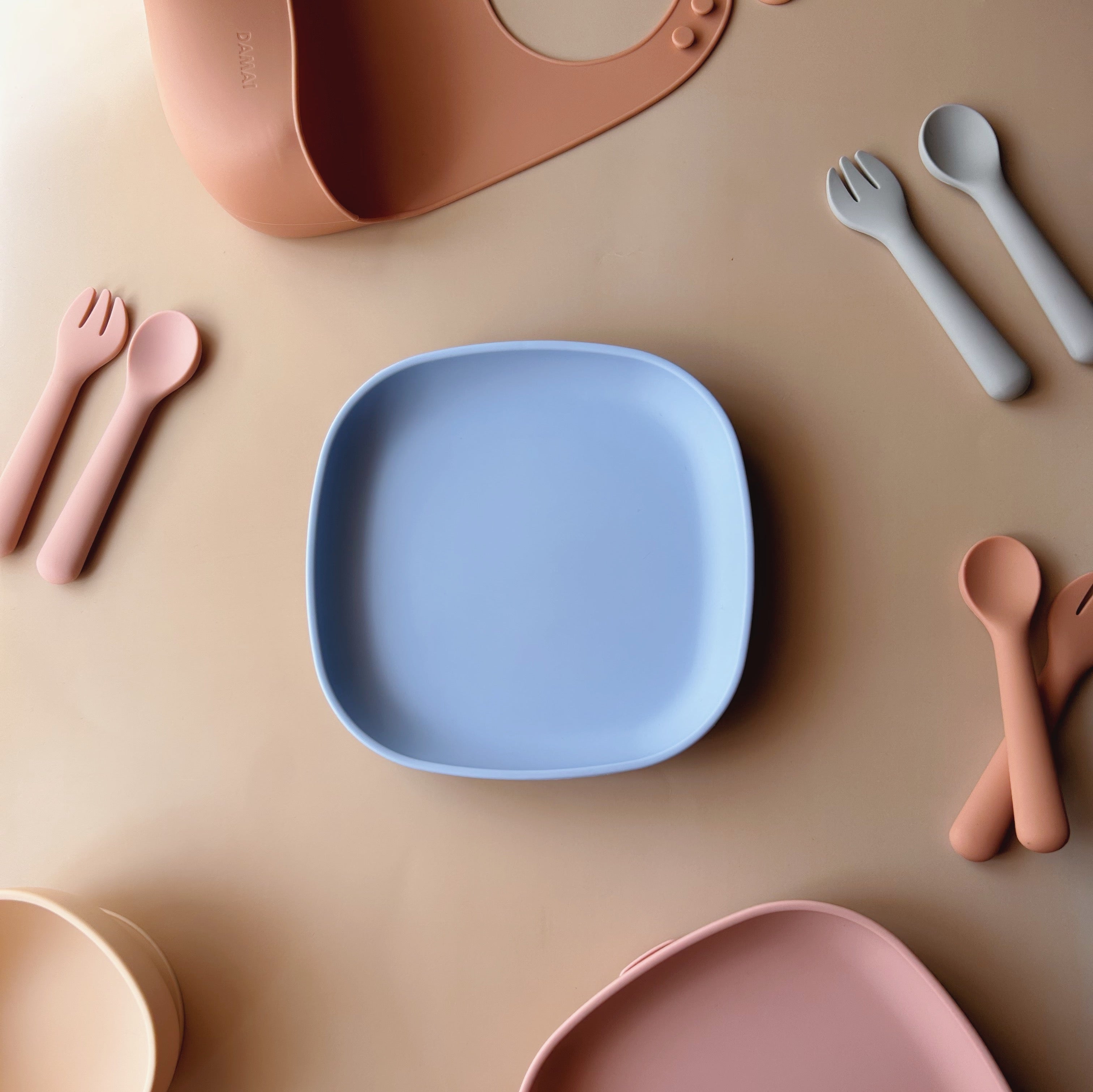 MAKAN Plate (Food-Grade Silicone Suction Plate)