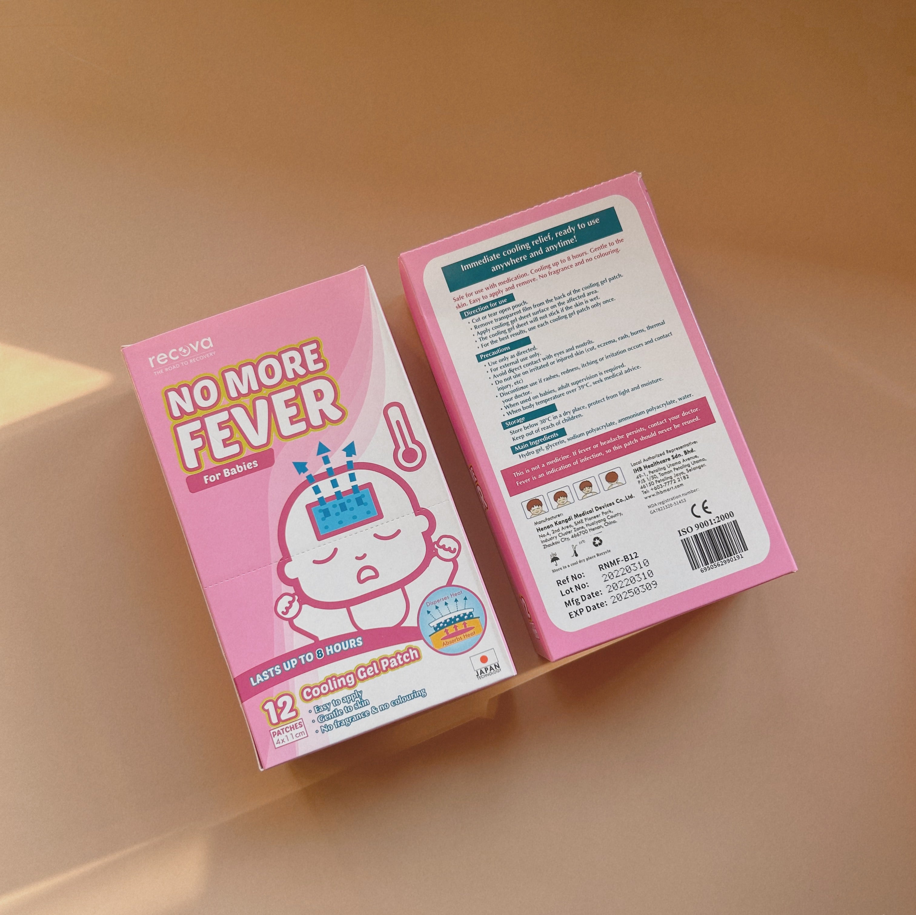 No More Fever Patch 12's