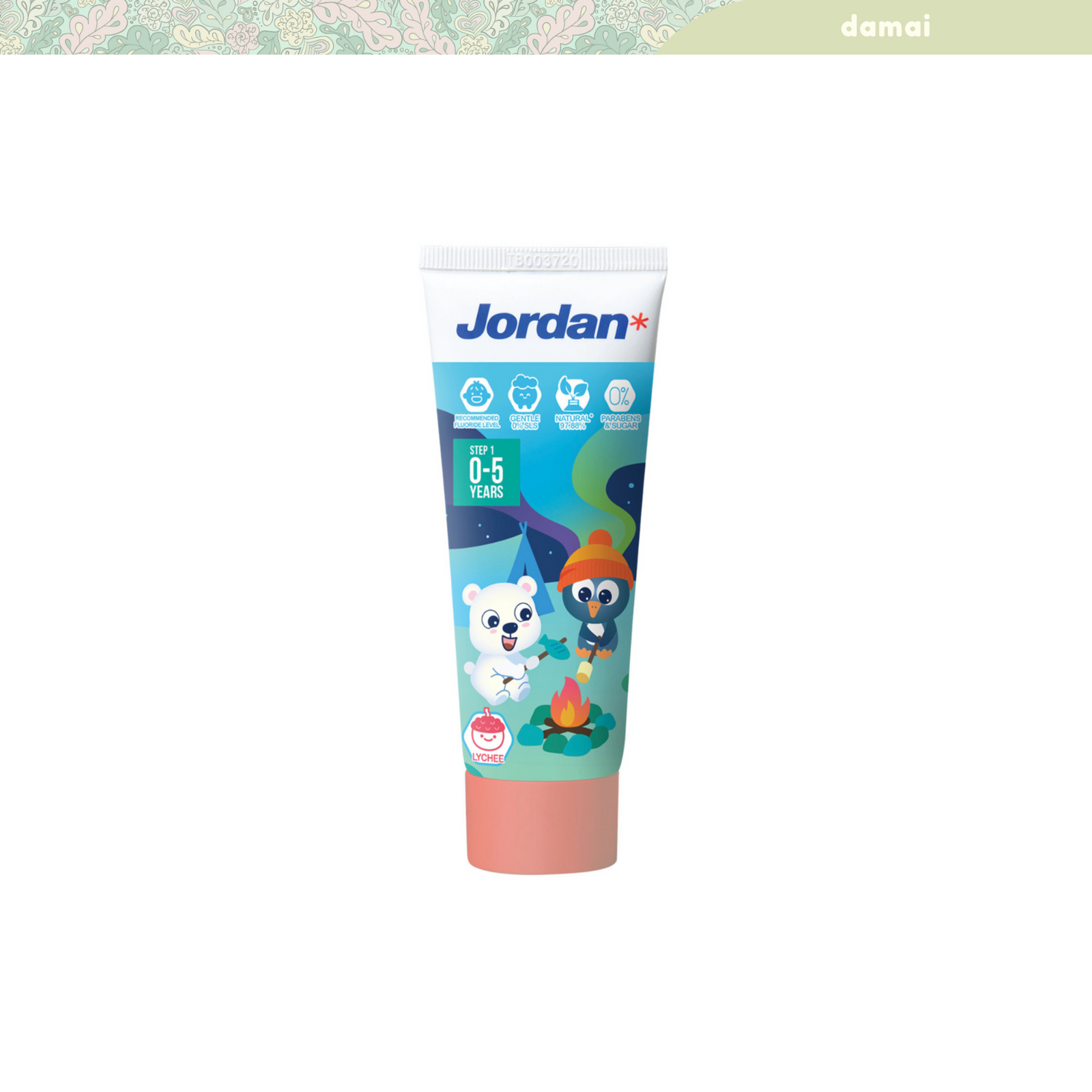 Jordan Kids Toothpaste (0-5years)